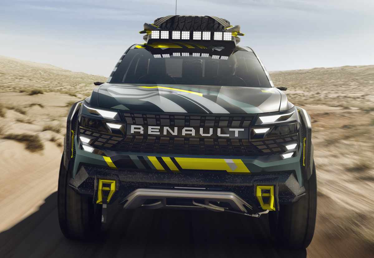 Renault pick-up híbrida 4x4 inversión para producir en Argentina para América Latina, Renault Niágara Concept