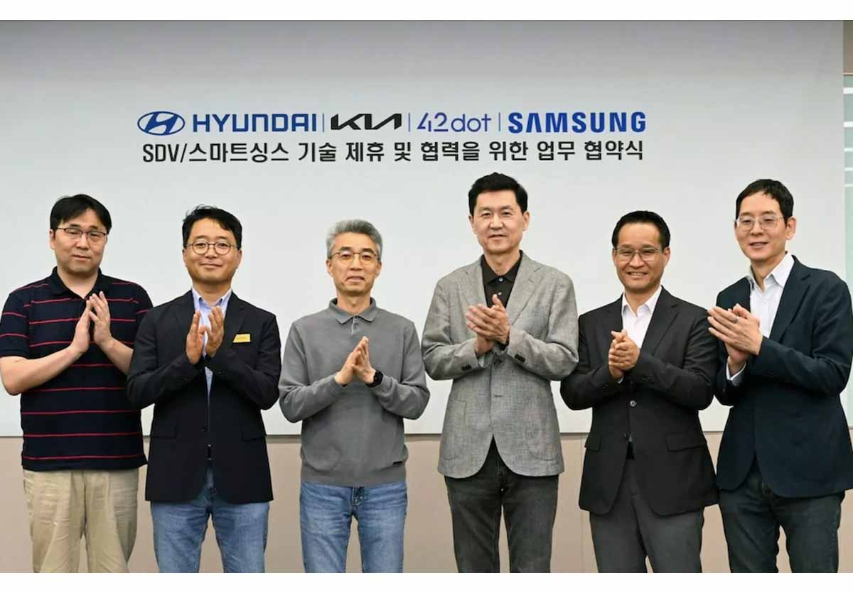 Hyundai, Kia y Samsung infoentretenimiento