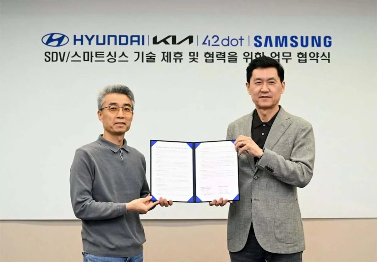 Hyundai, Kia y Samsung infoentretenimiento