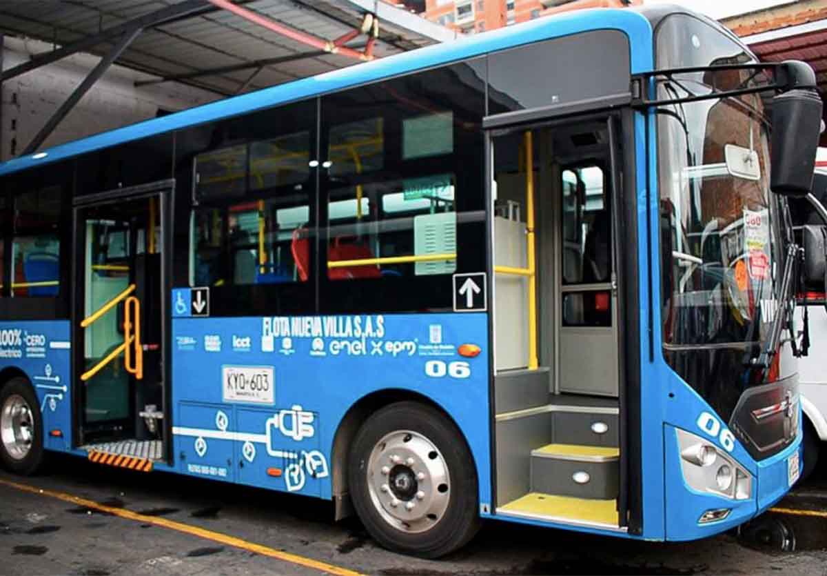 Medellín buses eléctricos