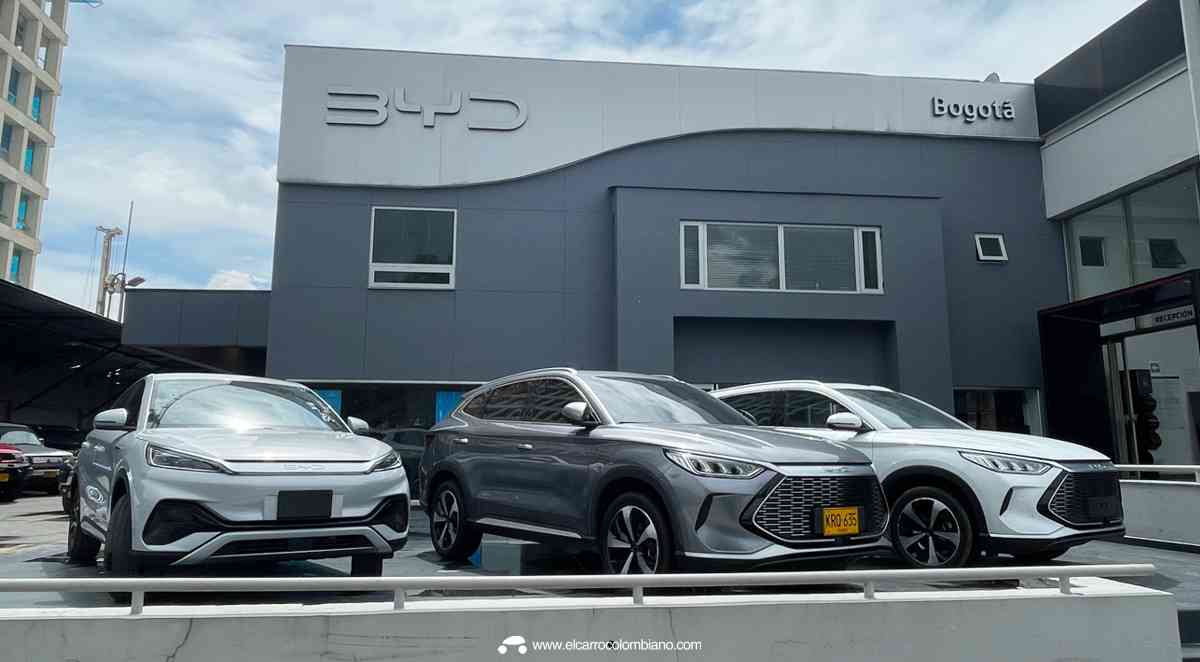 BYD concesionario Colombia
