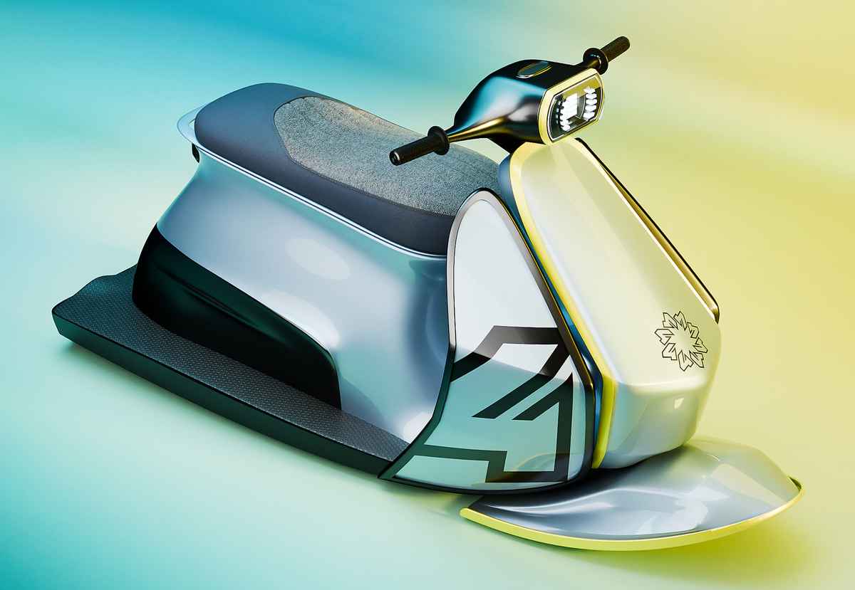 Moto acuática eléctrica R4