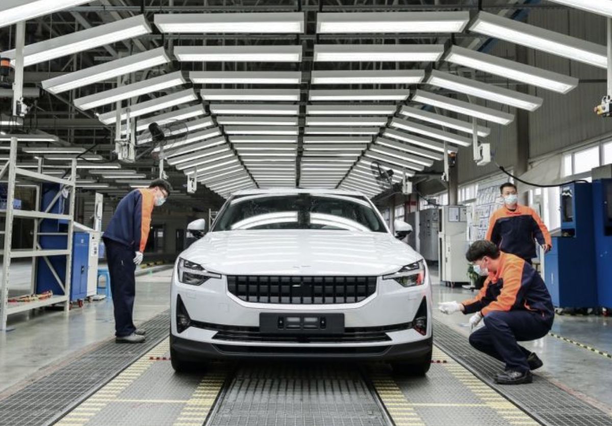 Automotrices chinas producción