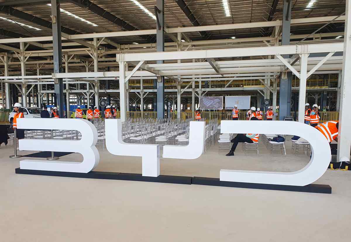BYD fábrica en Brasil