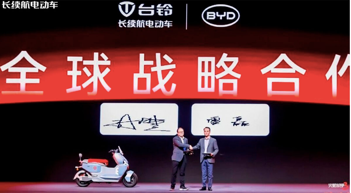 BYD Motos eléctricas