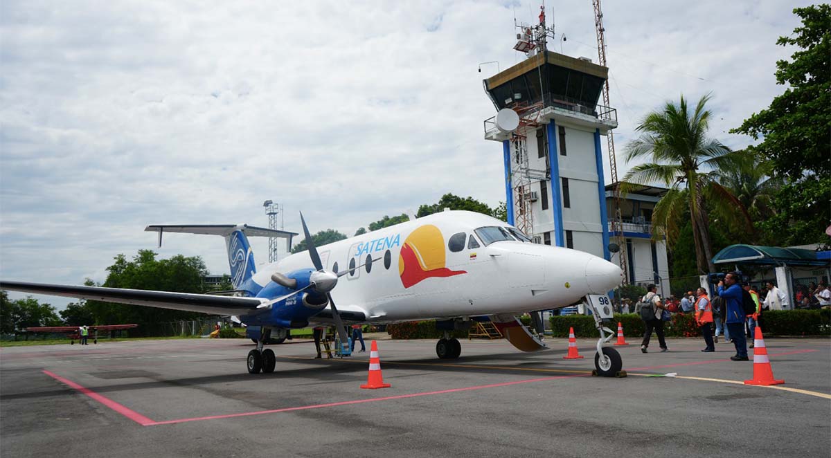 Satena vuelo Bogotá-Girardot