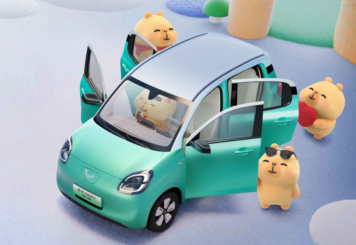Wuling MINI EV 2025 5 puertas eléctrico más barato del mundo
