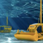 Buldócer eléctrico anfibio Komatsu