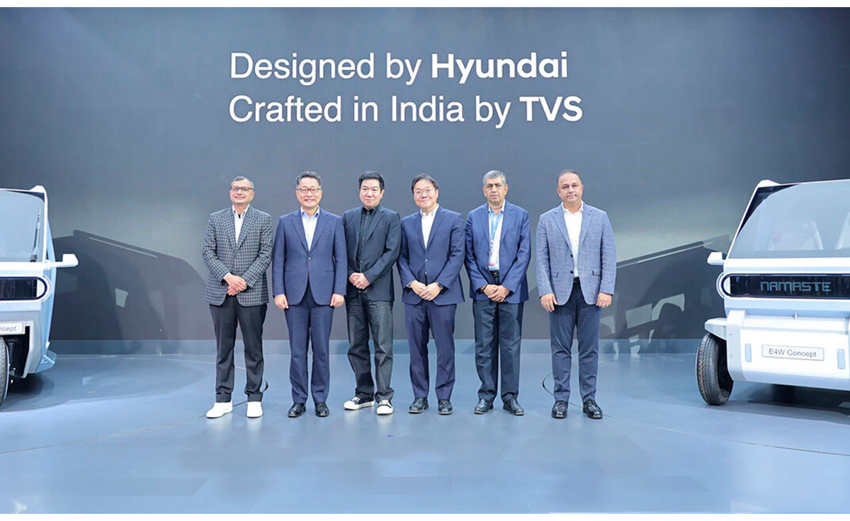 Hyundai y TVS alianza vehículos
