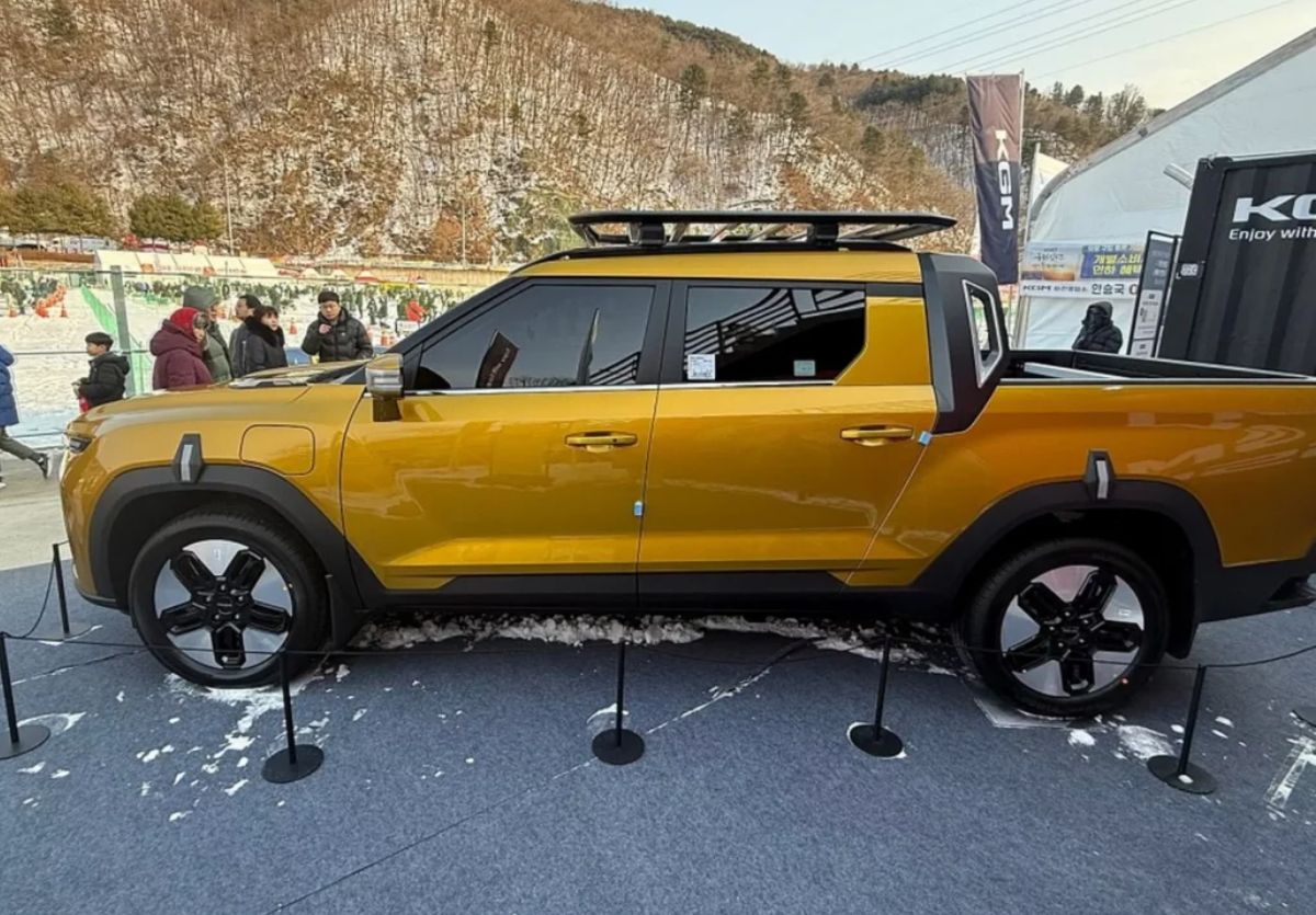 KGM Musso pick-up eléctrica