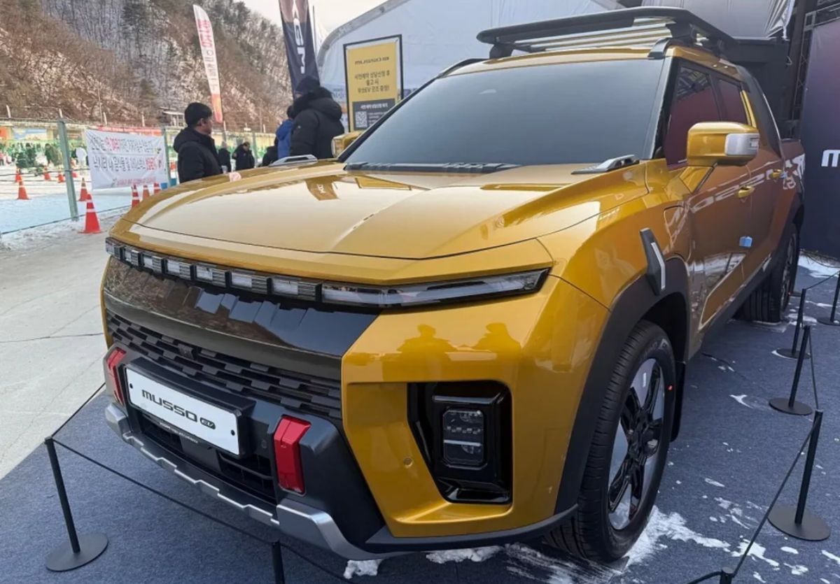 KGM Musso pick-up eléctrica