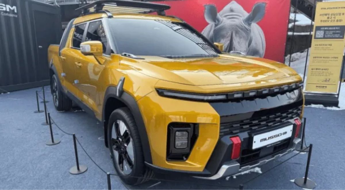 KGM Musso pick-up eléctrica