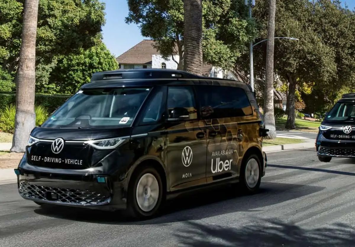 Volkswagen ID.Buzz autónomo Uber