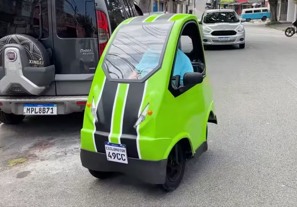 Nanico P50 auto más pequeño del mundo