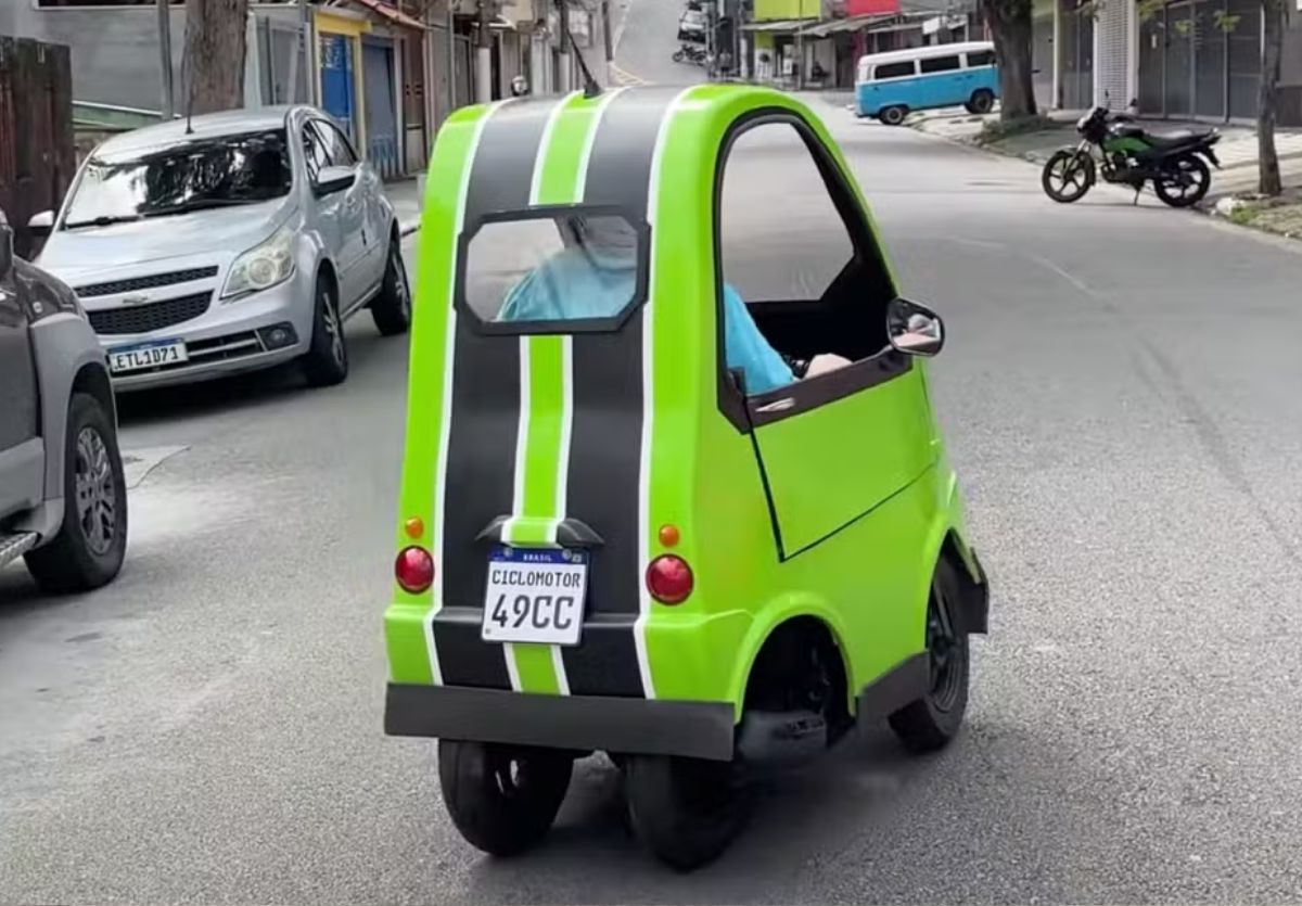 Nanico P50 auto más pequeño del mundo