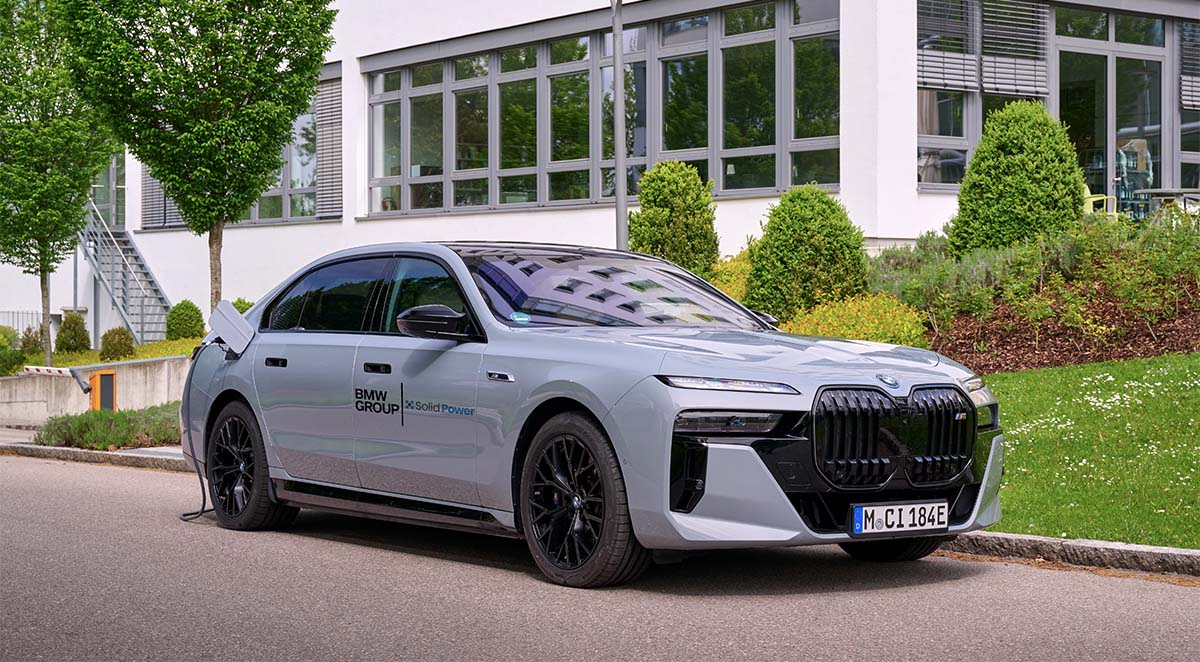BMW i7 batería de estado sólido
