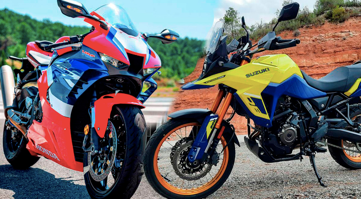 Honda y Suzuki motos