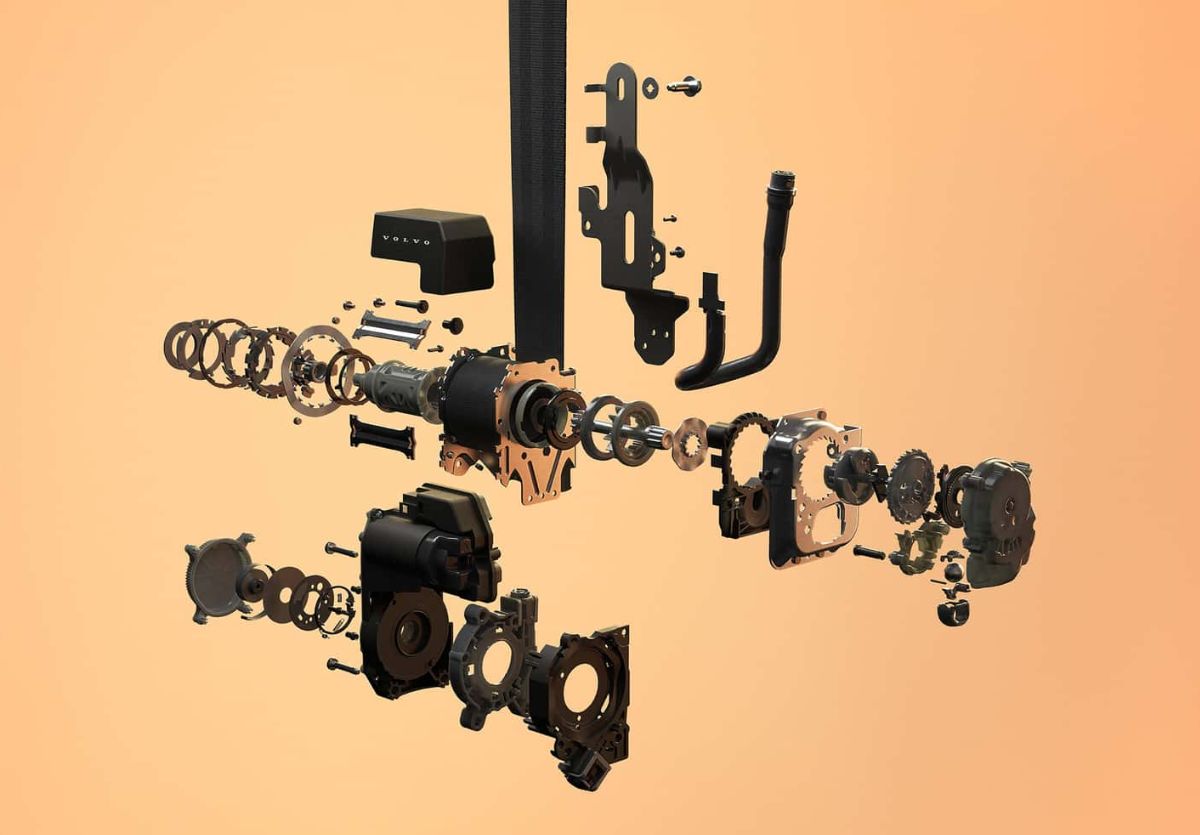Volvo cinturón de seguridad inteligente