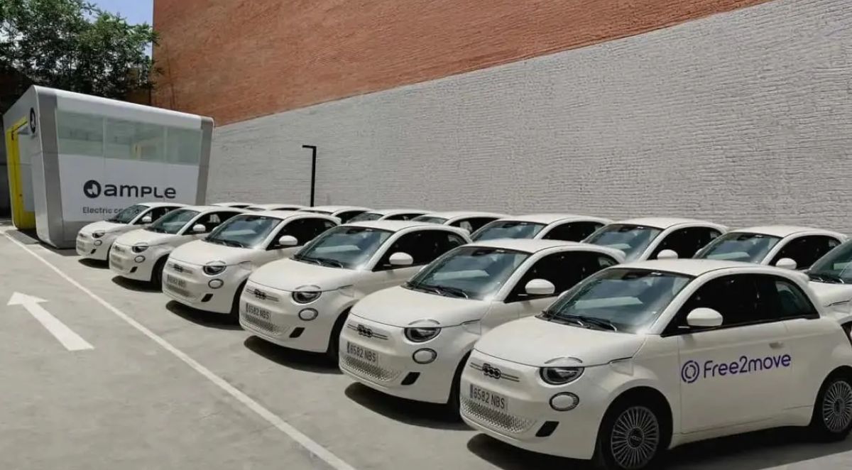 Fiat 500e baterías intercambiables