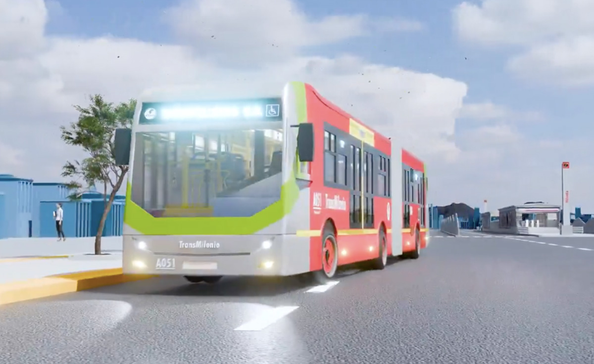 Buses eléctricos Transmilenio