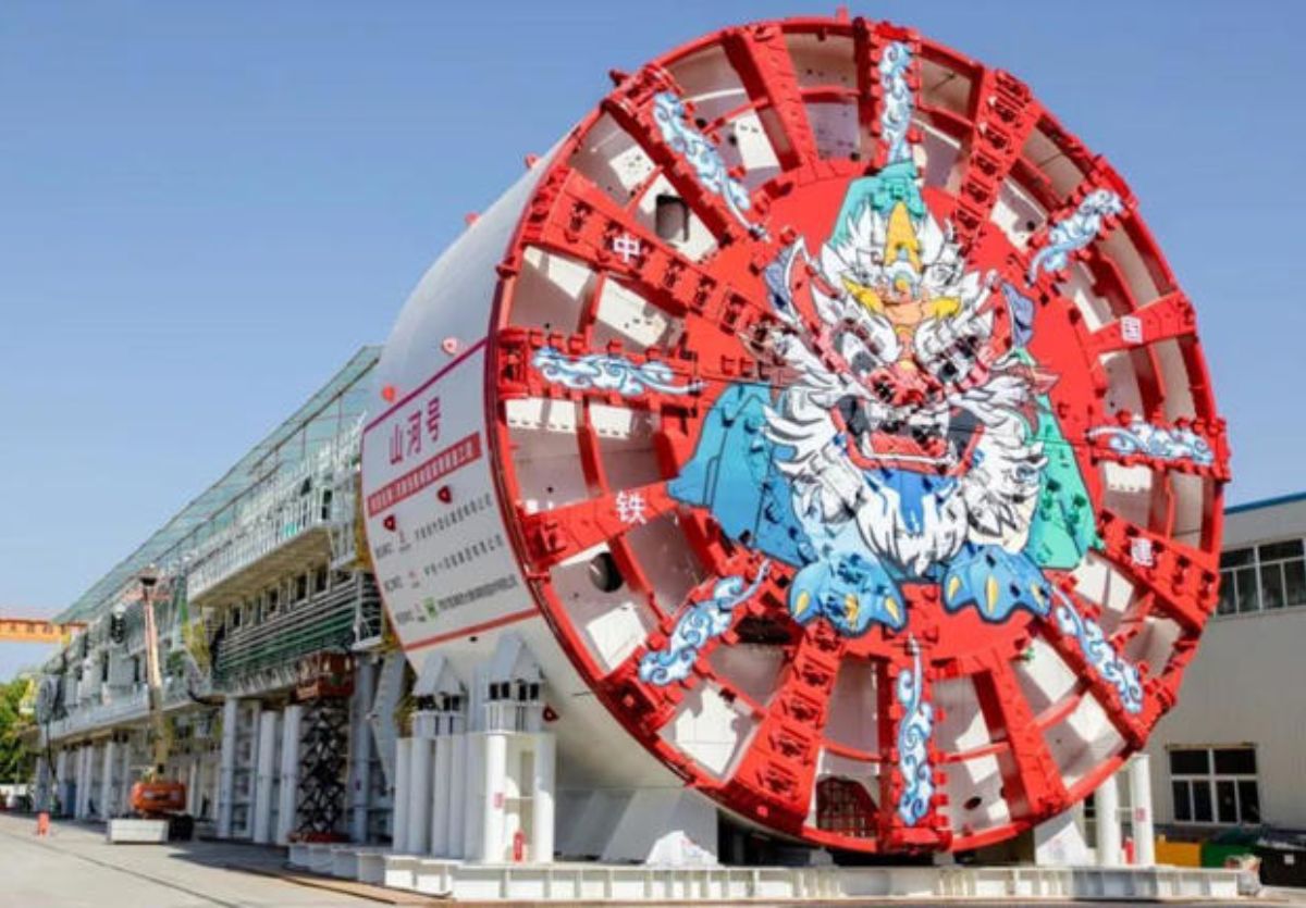 China túnel submarino más ancho del mundo