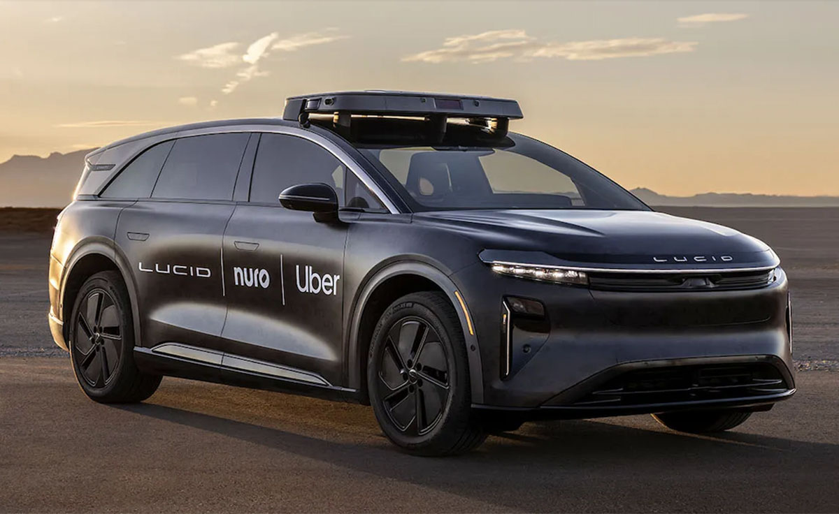Uber y Lucid Gravity