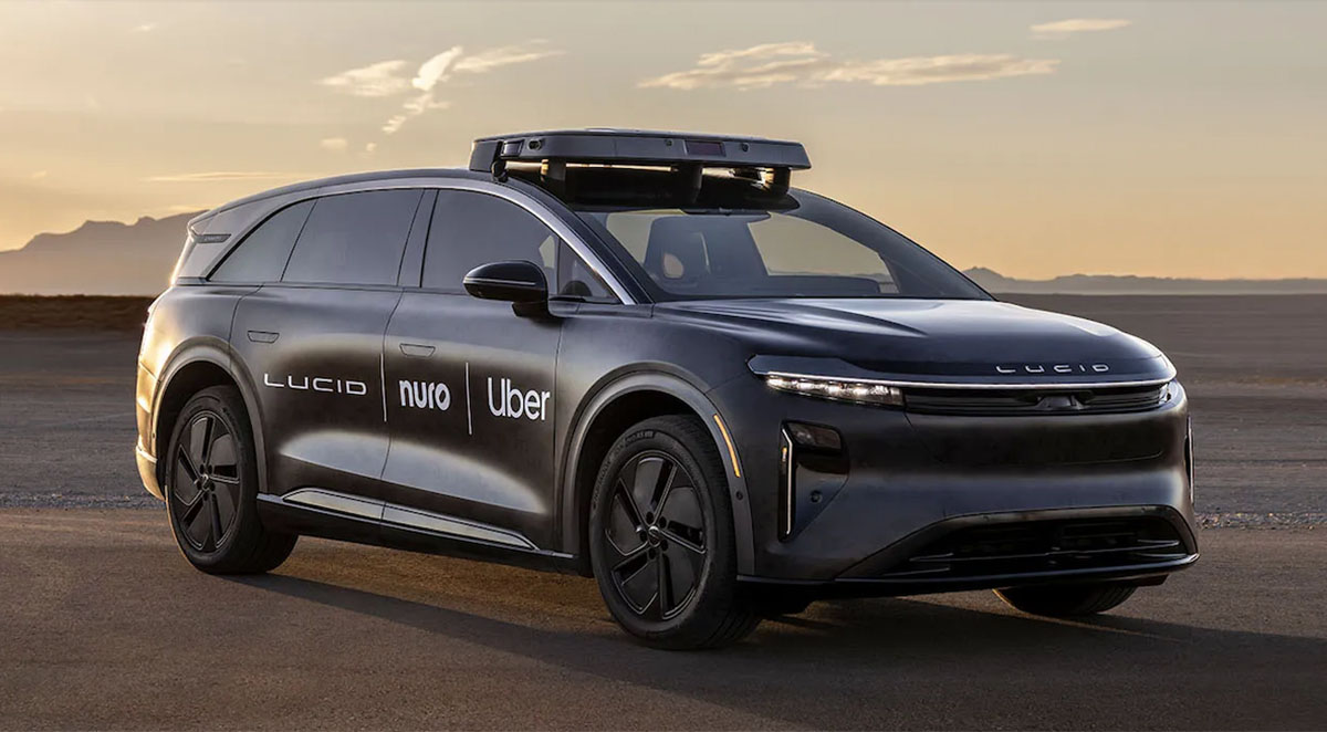 Uber y Lucid Gravity