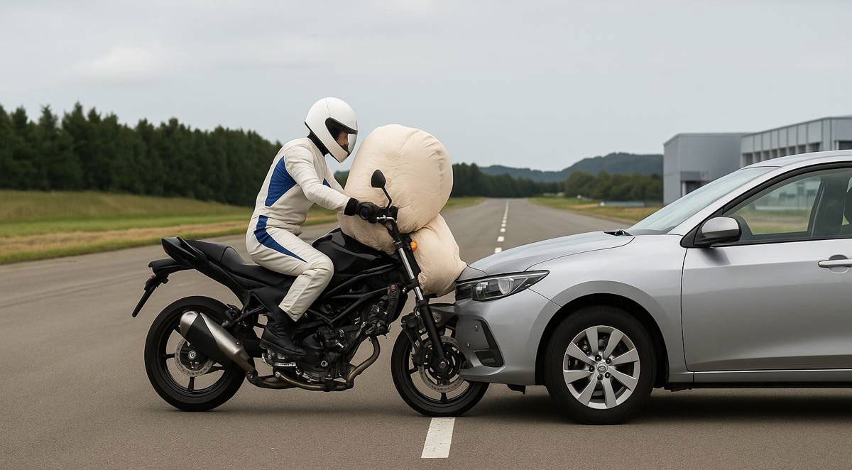 Airbags motos Toyota