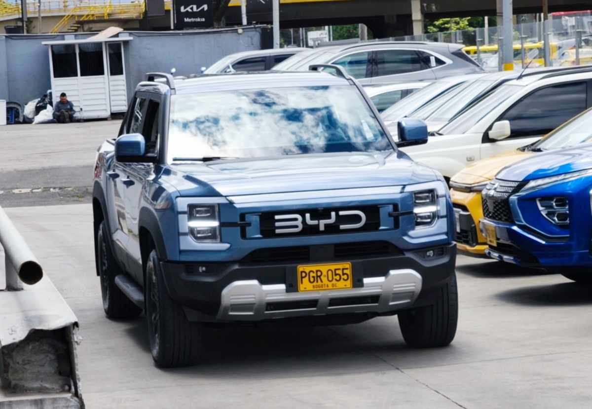 BYD Shark Colombia Pick-up híbrida enchufable