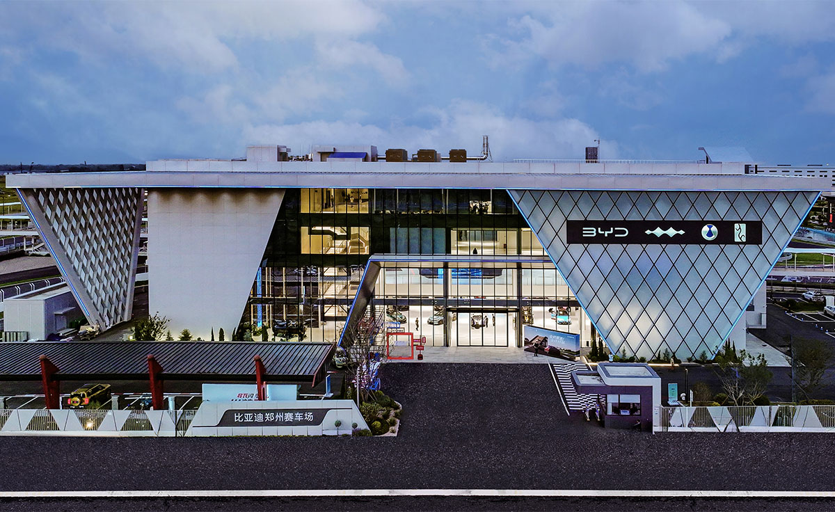BYD pista de carreras China
