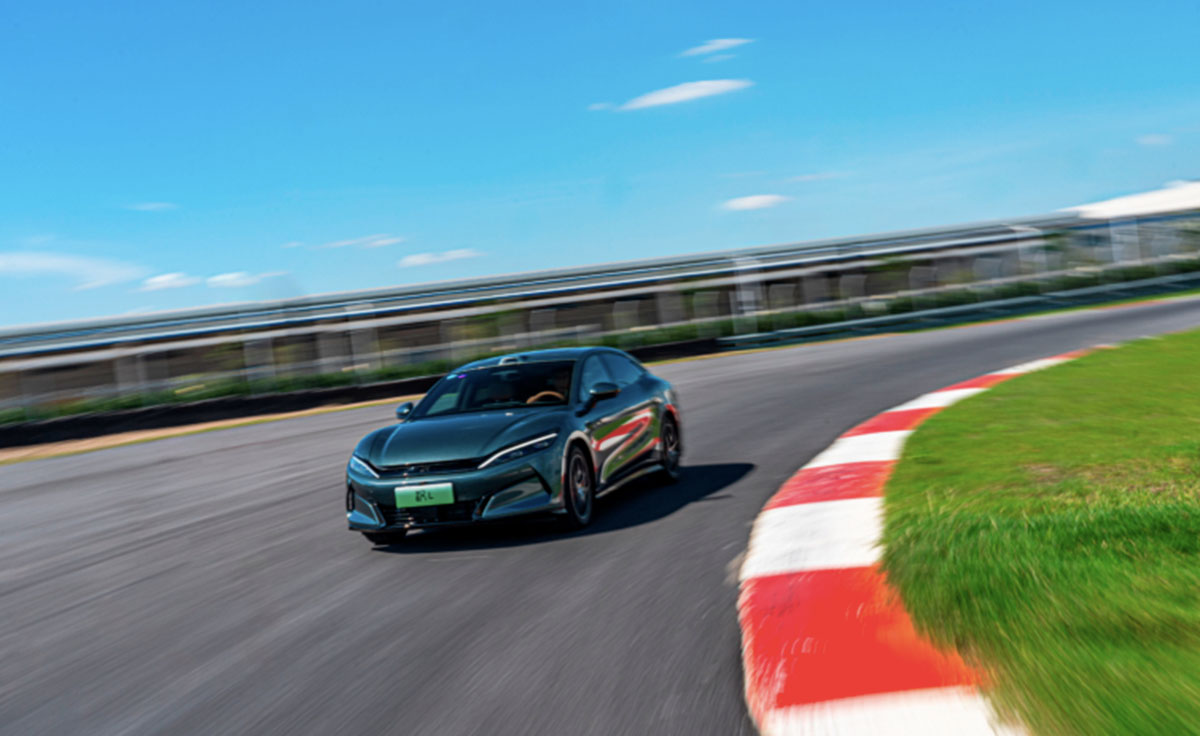 BYD pista de carreras China