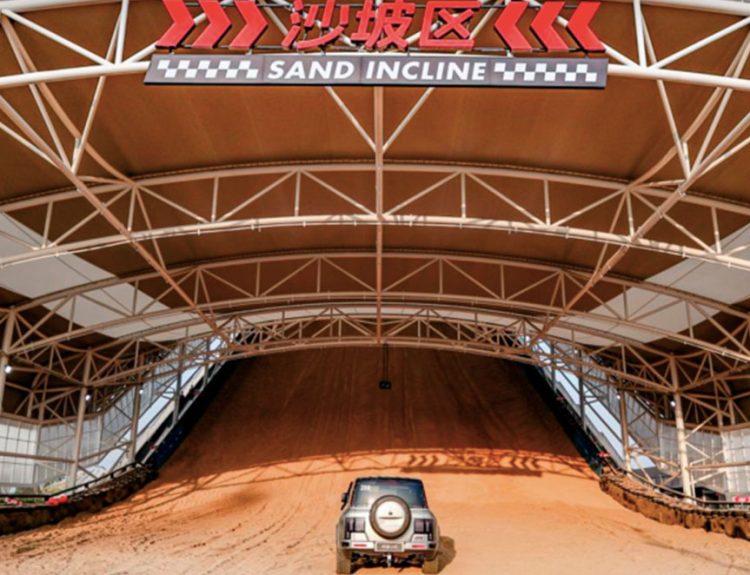 BYD pista de carreras China