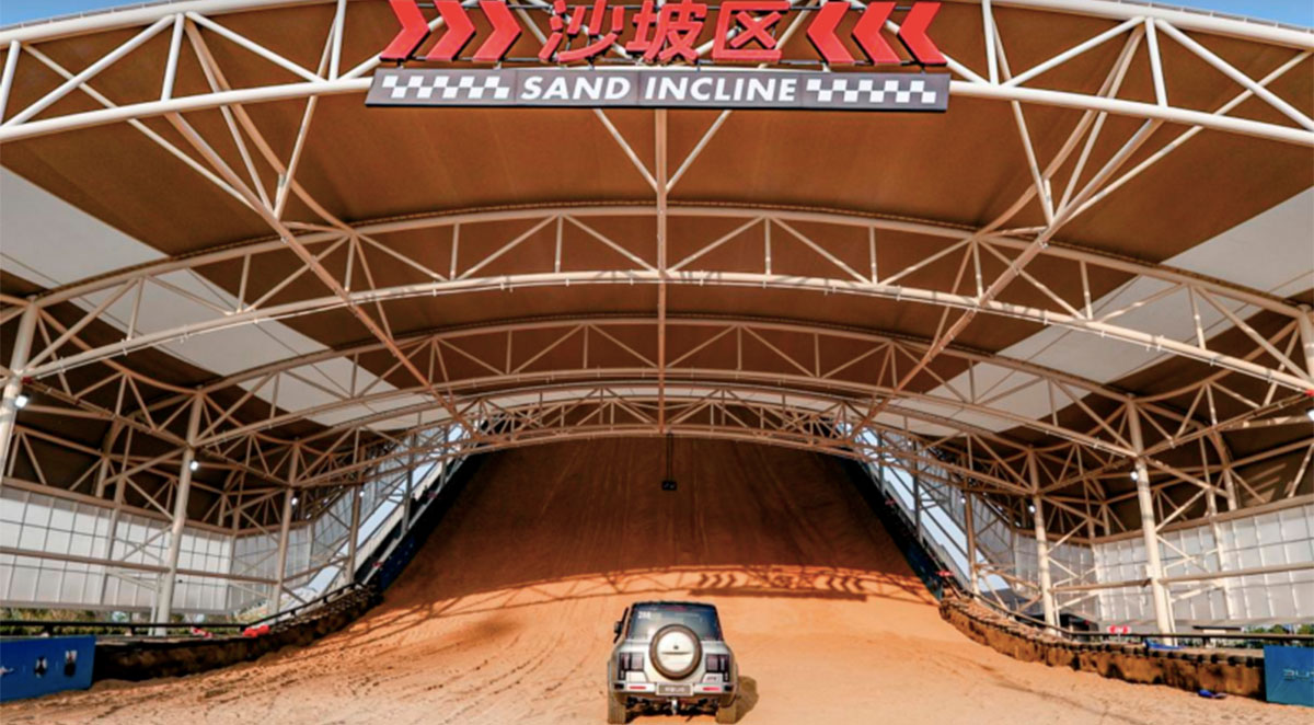 BYD pista de carreras China