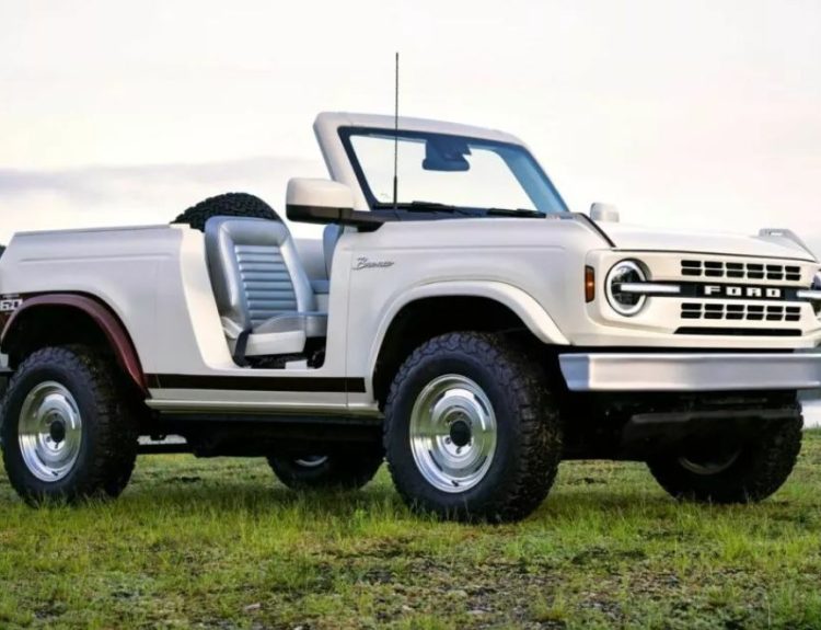 Ford Bronco Roadster edición 60 años