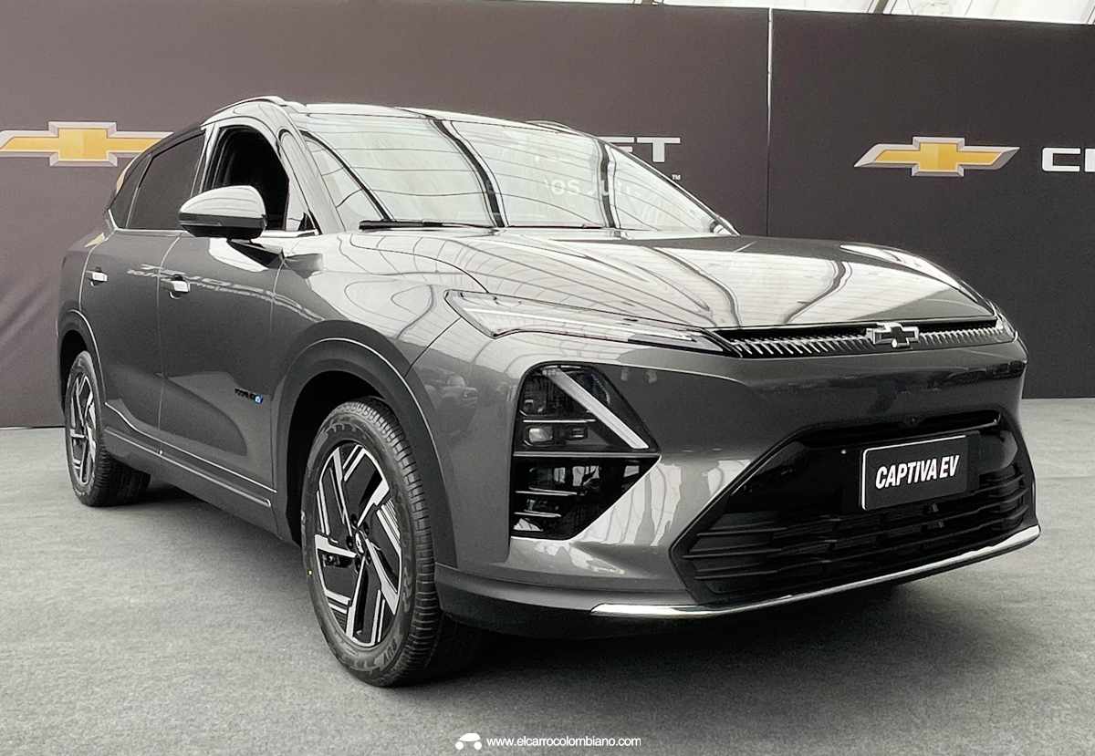 Chevrolet Captiva EV eléctrica Colombia