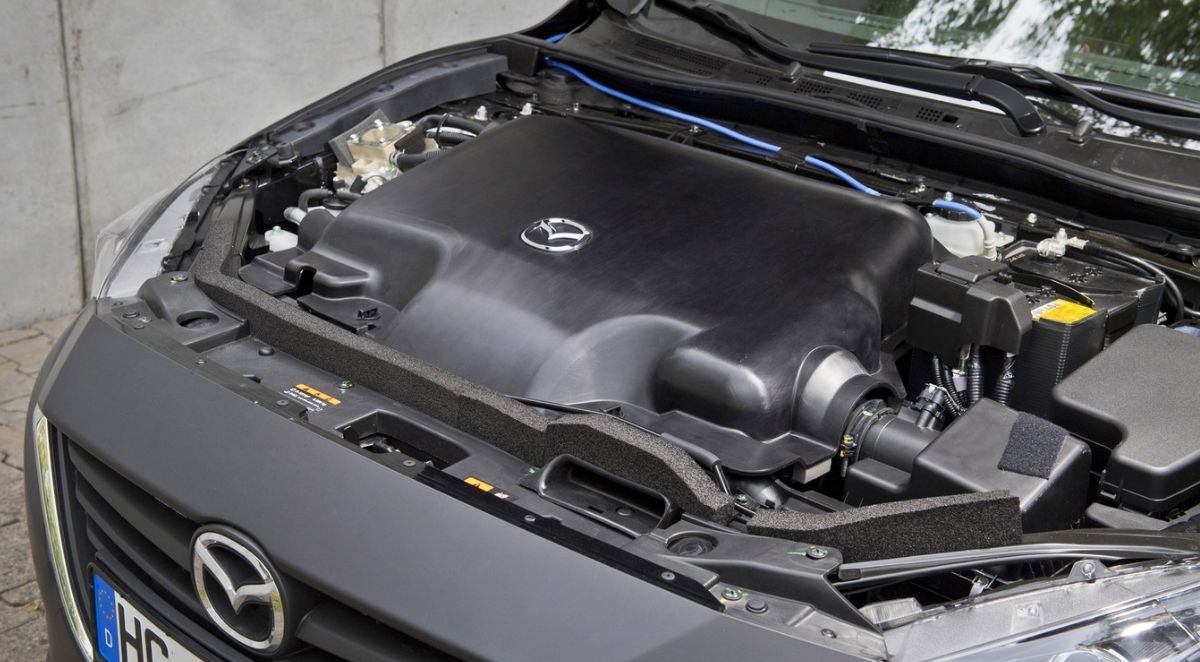 Mazda motor gasolina hidrógeno