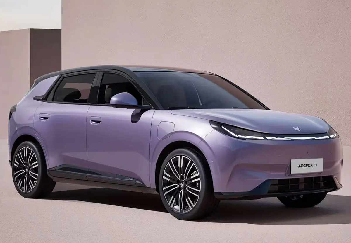 Arcfox T1 BAIC carro eléctrico barato