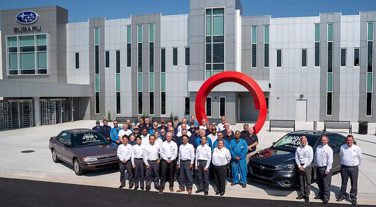 Subaru Legacy produccion