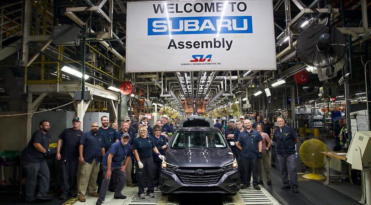 Subaru Legacy produccion