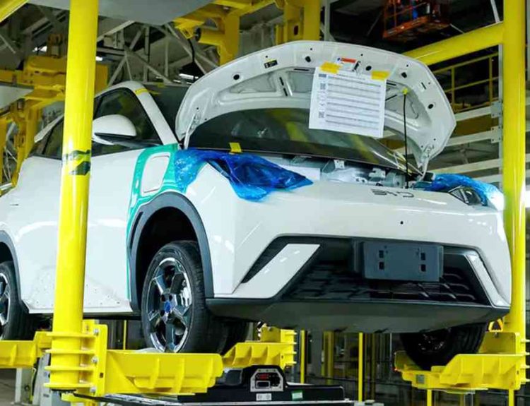 BYD Seagull eléctrico ensamblado en Brasil