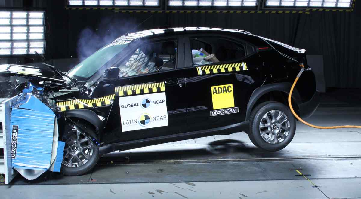 Citroën Basalt Latin NCAP seguridad