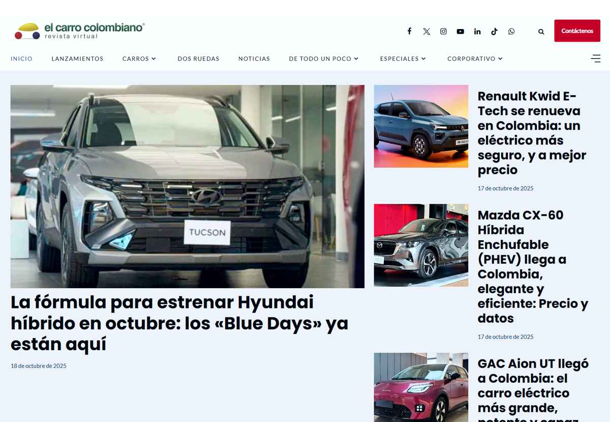 El Carro Colombiano, carros en Colombia.