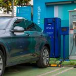 Colombia estaciones de carga vehículos eléctricos