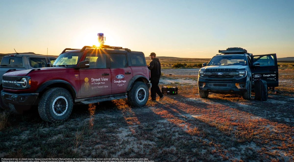 Ford Bronco Google Street View