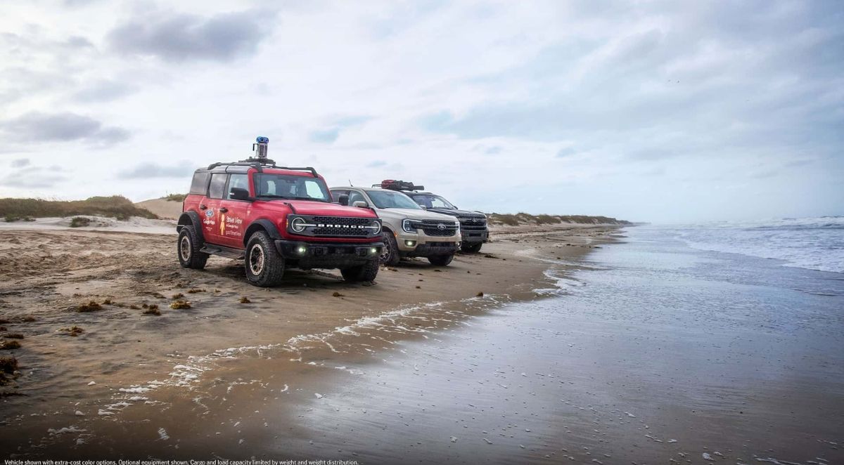 Ford Bronco Google Street View