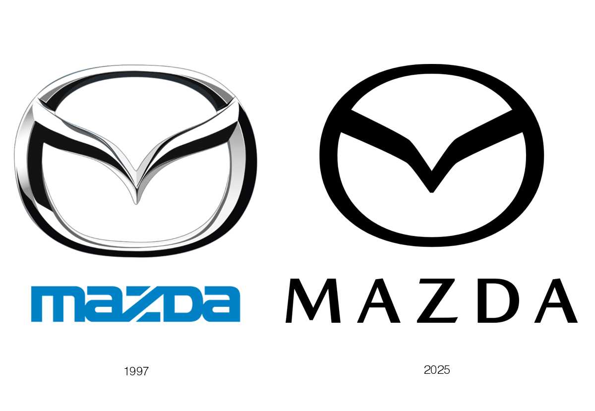 Mazda nuevo logo 2025