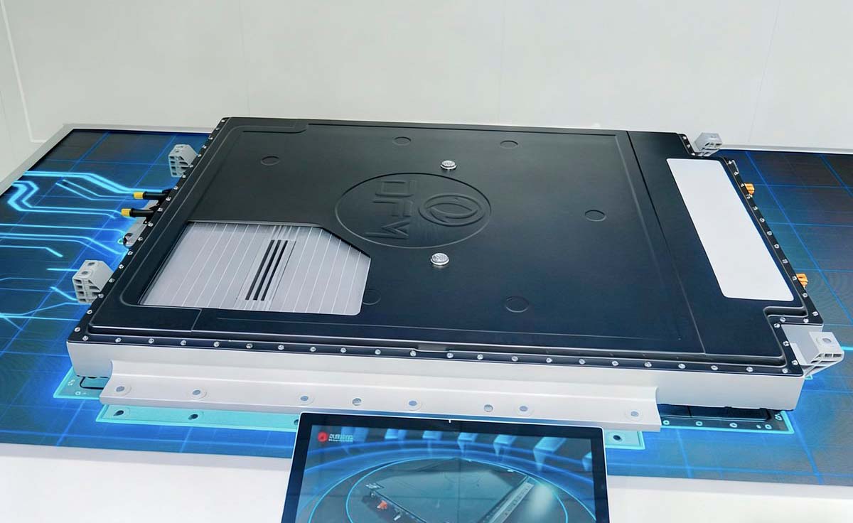 Dongfeng batería estado sólido