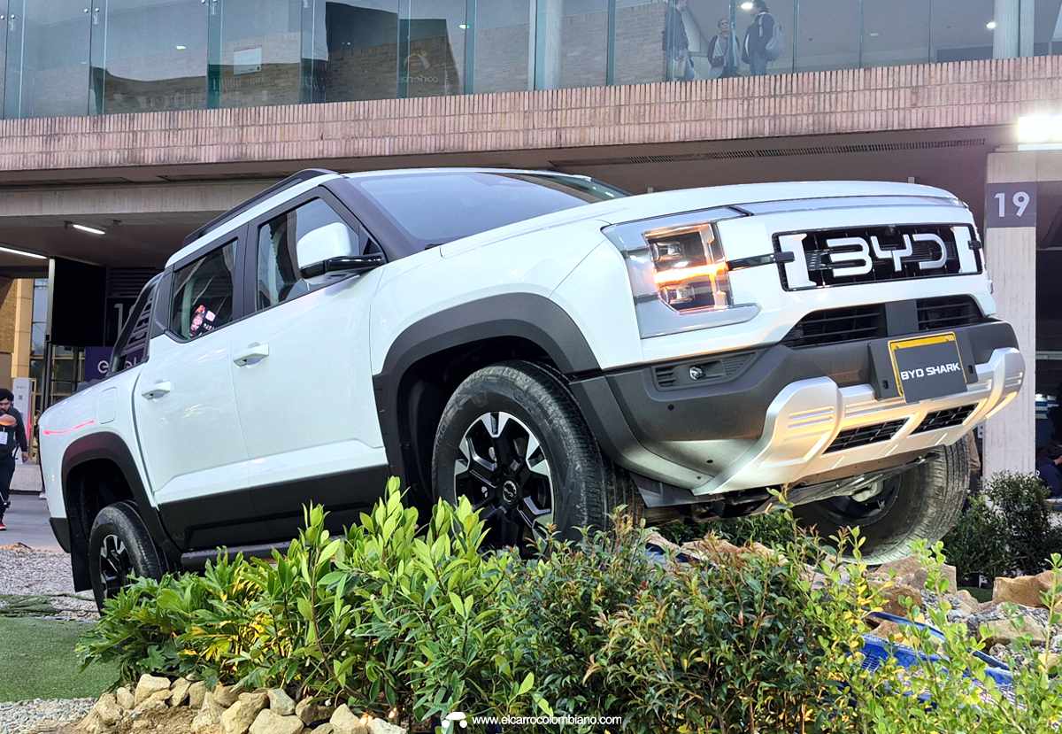 BYD Shark Colombia pick-up híbrida enchufable