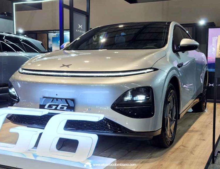 Xpeng G6 Colombia SUV eléctrico de alta tecnología