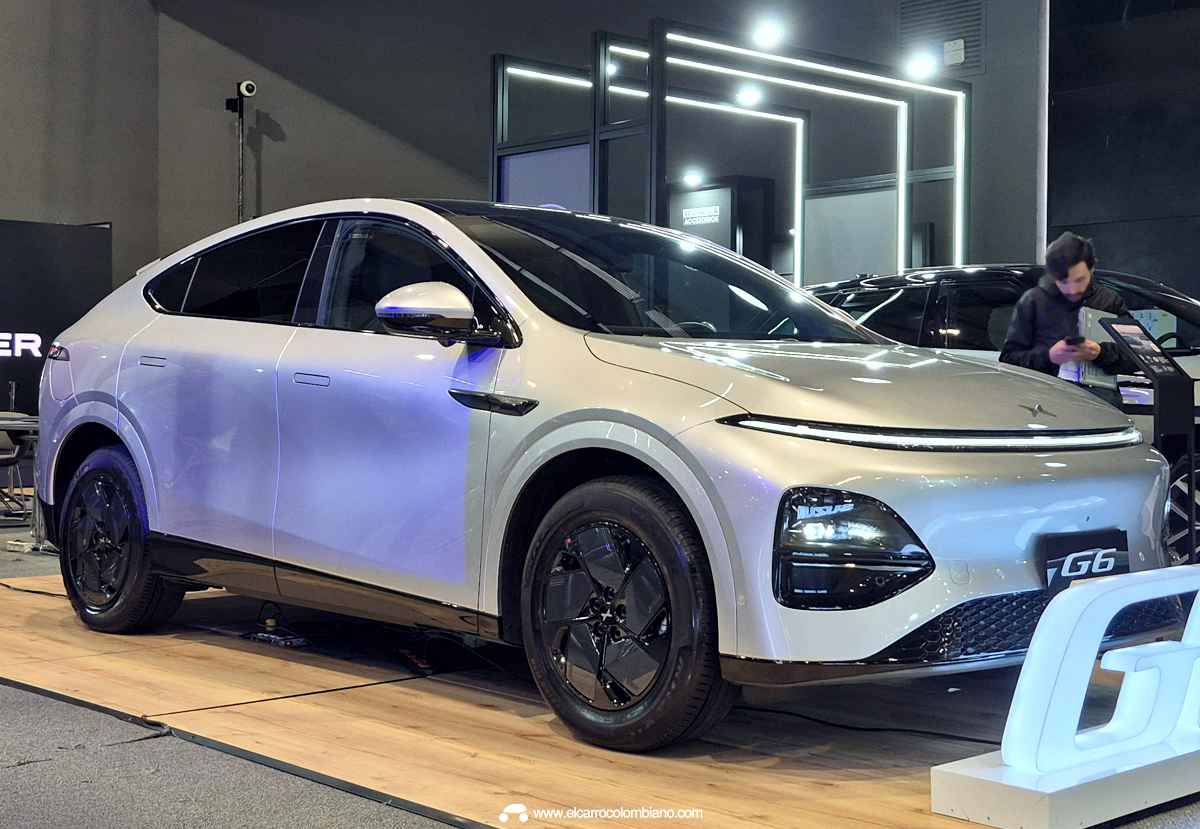 Xpeng G6 Colombia SUV eléctrico de alta tecnología